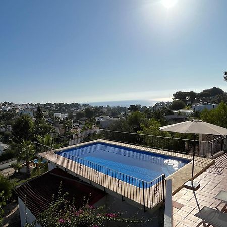 Meerblick Villa Mit Terrasse, Pool Und Kostenlosen Wlan Neu Renoviert Benissa Esterno foto