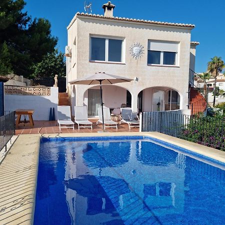 Meerblick Villa Mit Terrasse, Pool Und Kostenlosen Wlan Neu Renoviert Benissa Esterno foto