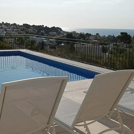 Meerblick Villa Mit Terrasse, Pool Und Kostenlosen Wlan Neu Renoviert Benissa Esterno foto