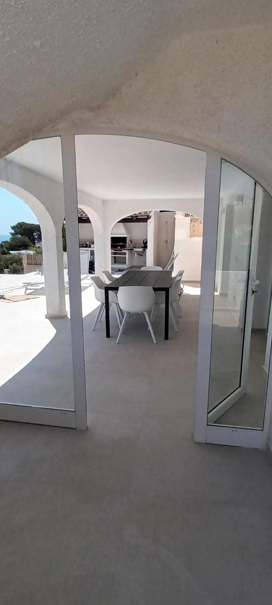 Meerblick Villa Mit Terrasse, Pool Und Kostenlosen Wlan Neu Renoviert Benissa Esterno foto