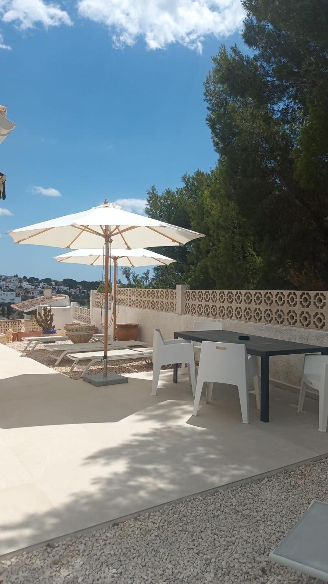 Meerblick Villa Mit Terrasse, Pool Und Kostenlosen Wlan Neu Renoviert Benissa Esterno foto